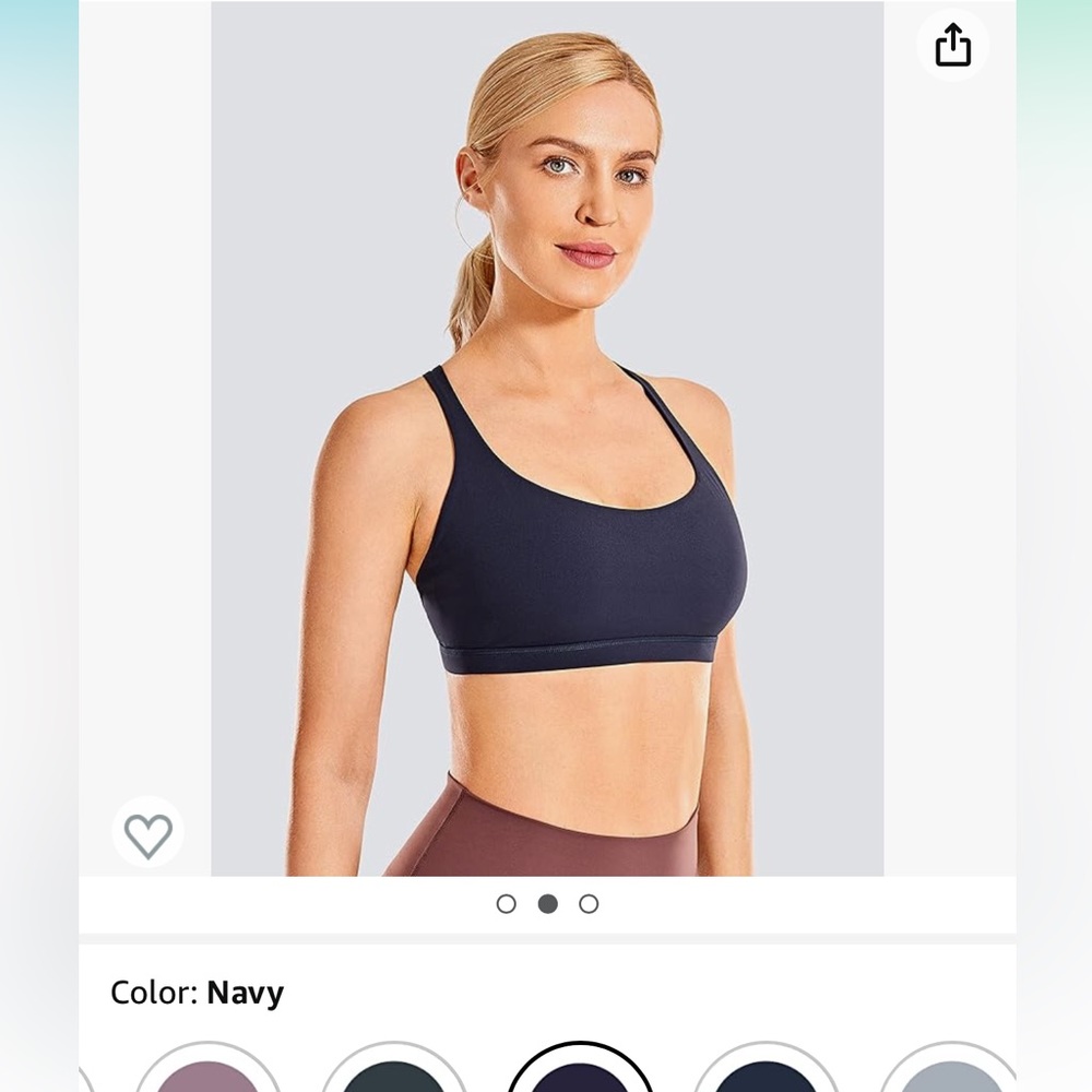 CRZ YOGA sports bra